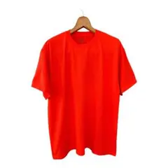 【USA古着】フルーツオブザルーム Tシャツ XL 赤 ビッグシルエット無地のサムネイル