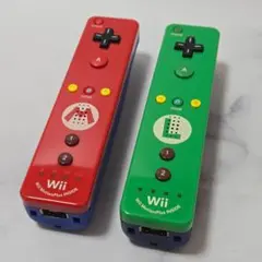 Wiiリモコンモーションプラス 2個セット　【マリオ、ルイージ】