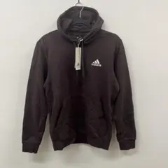 adidas メンズ パーカー 裏起毛 Mサイズ プルオーバー ブラウン