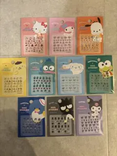 サンリオ ネイルシール 10パックセット　コンプリート　新品未開封