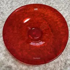 LSA international フラワーベース 花瓶 ガラス 赤 オブジェのサムネイル