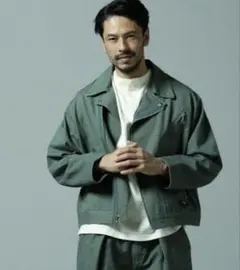 【新品】Schott × ディッキーズ　カラツギ　ダブルライダースジャケット