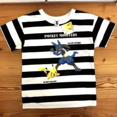 新品　ポケモン　半袖　Tシャツ メッシュ　速乾　　　１５０　ルカリオ