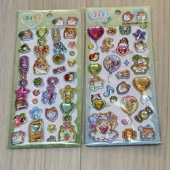 ハムスター ぷくキラ ぷくキラシール はむちゃんずワールド