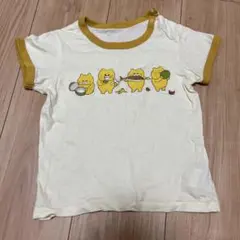 ユニクロ ベビー Tシャツ ノラネコぐんだん 半袖 90cm イエローのサムネイル