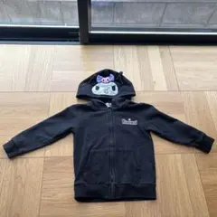 クロミちゃん　Kuromi フード付きパーカー 黒