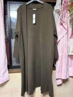 GU ジーユー ロング カーディガン ブラウン