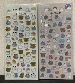オバケーヌ　つやつやシール2枚セット