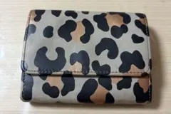 レオパード　ミニ財布