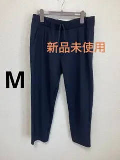 ネイビー ストレッチ スラックス/Mサイズ