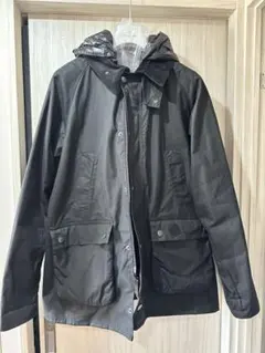 限定セール！MONCLER GENIUS バブアーコラボ TG 4 XL 黒