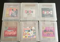 ゲームボーイソフト　6本セット　まとめ