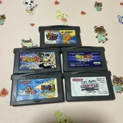 ゲームボーイアドバンス ソフト5本セットまとめ売り ボーボボ　ドラゴンボール