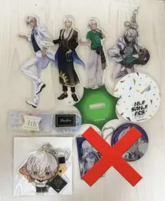 にじさんじ イブラヒム アクスタ アクキー 缶バッチ まとめ売り