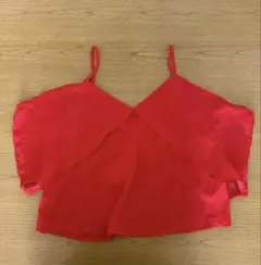 FOREVER 21 WOVEN TOP レッド XL値下げしました