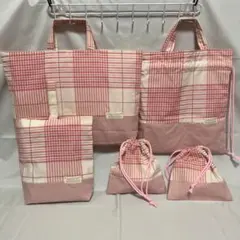 レッスンバッグなど５点セット 入園入学セットno28