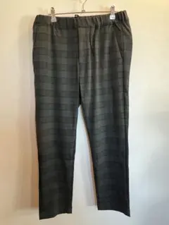 GLOBAL WORK チェック柄パンツ Lサイズ