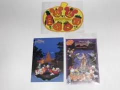 東京ディズニーランド　ハロウィン　ポストカード　コレクション　ディズニー