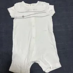 プチバトー　ロンパース　半袖　夏　3m 60㎝　美品