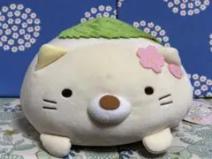 【新品未使用】すみっコぐらし　もちもちさくら餅ごっこうつぶせぬいぐるみ　ねこ