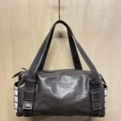 ボーグランハンドバッグ　クロコダイル/牛革コンビ　JRAのサムネイル