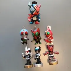 仮面ライダー ミニフィギュア 7体セット