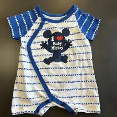 ※最終価格※ミッキー柄　ロンパース　60〜70
