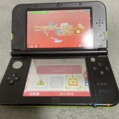 New Nintendo 3DS LL ライムグリーン 本体 動作確認済み