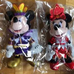 サマーフェスティバル2015 ミッキー　ミニー　ぬいぐるみバッジ　トロスプ