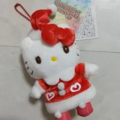 新品　ピューロランド　ハローキティ　ぬいぐるみ　キーホルダー