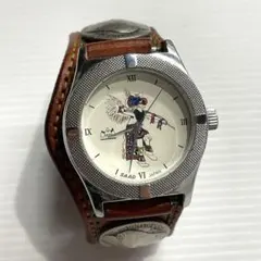 再出品　SAAD サード　ワールドウォッチ　ビッグフェイス　ステンベルト 再出品 SAAD サード ワールドウォッチ ビッグフェイス ステン