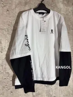 新品未使用タグ付き☘️KANGOLレイヤード風 長袖カットソー ロンT トレーナーのサムネイル