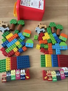まとめ売り　アンパンマン はじめてのブロックバケツＬ2個セット➕で他あり‼️‼️‼️