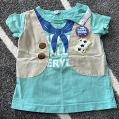 ベスト風デザイン 半袖Tシャツのサムネイル