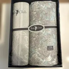 Polo Club フェザーケット+タオルケットセット 未使用品　グリーン系