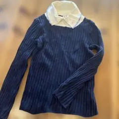 alc 120 ネイビー 長袖カットソー