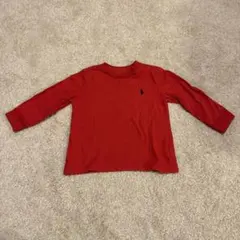 Ralph Lauren 赤 長袖 トップス 12M