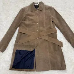 Stradivarius　リアルレザー　豚革　ジャケット　金ボタン　ベルト付　L