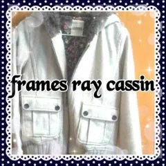 未使用品!! frames ray cassin ファー付き ブルゾンのサムネイル