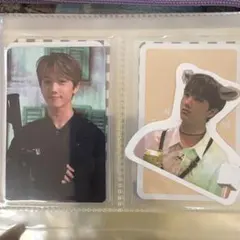 nct dream チソン puff トレカ ステッカー