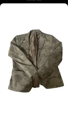 迷彩　テーラードジャケット　90s 80s y2k グランジ　archive