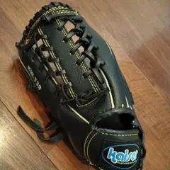 kaiser 軟式グローブ 黒　10.５インチ　子供　左利き用　野球