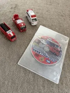 トミカ 119番 緊急車両＆DVDセットのサムネイル