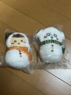 エニマイくじ　ちいかわ　マスコットぬいぐるみとオーナメントセット