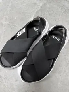 NIKE プラクティスク サンダル ブラック 25cm