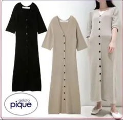 ♪*♪様 ジェラートピケ　【JOEL ROBUCHON】スムーズィーリブワンピー