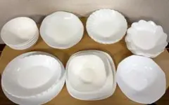 未使用・美品】ヤマザキ春のパンまつり 白いお皿 歴代アソート 17点