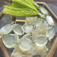グリーンアメジスト　ダブルホール