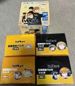 【9897】ハイキュー!! 缶バッジ 未開封 box 5点セット