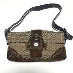 Vintage Coach Signature SOHO Brown Bag
